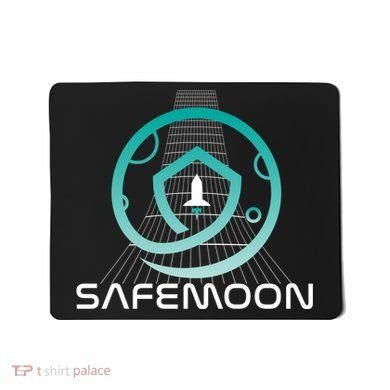 Safemoon Cryptocurrency Space Grid Mousepad
