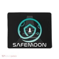 Safemoon Cryptocurrency Space Grid Mousepad thumb 0