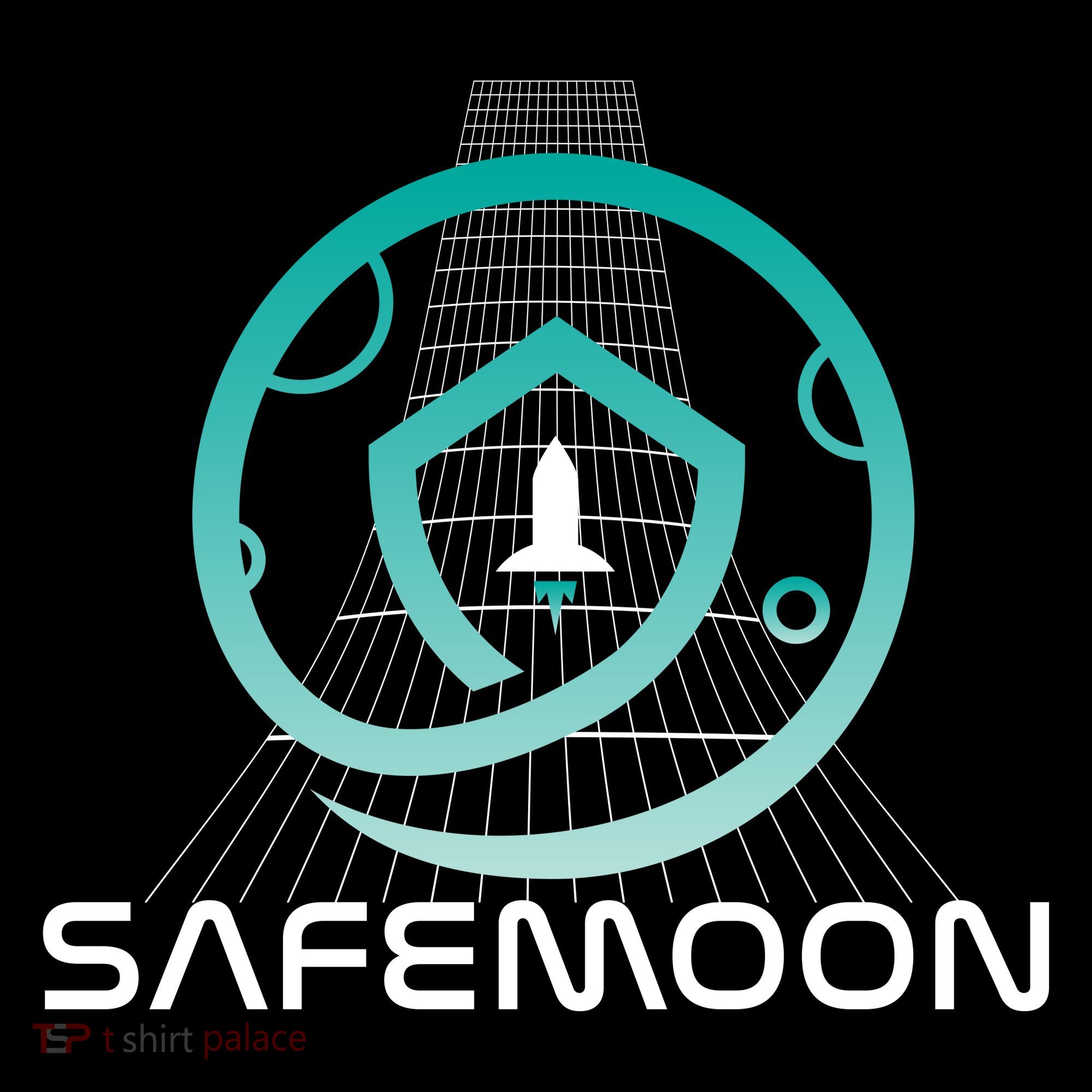 Safemoon Cryptocurrency Space Grid Ornament