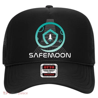 Safemoon Cryptocurrency Space Grid Hat