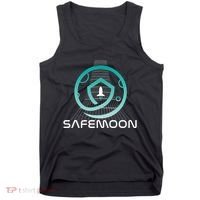 Safemoon Cryptocurrency Space Grid Tank Top thumb 0