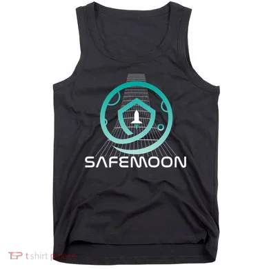 Safemoon Cryptocurrency Space Grid Tank Top