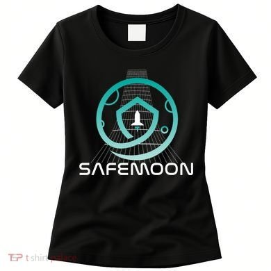 Safemoon Cryptocurrency Space Grid Women's T-Shirt