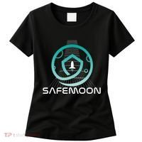 Safemoon Cryptocurrency Space Grid Women's T-Shirt thumb 0