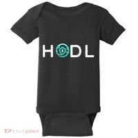 SafeMoon HODL Crypto Hold Currency Baby Bodysuit thumb 0
