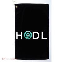 SafeMoon HODL Crypto Hold Currency Golf Towel thumb 0