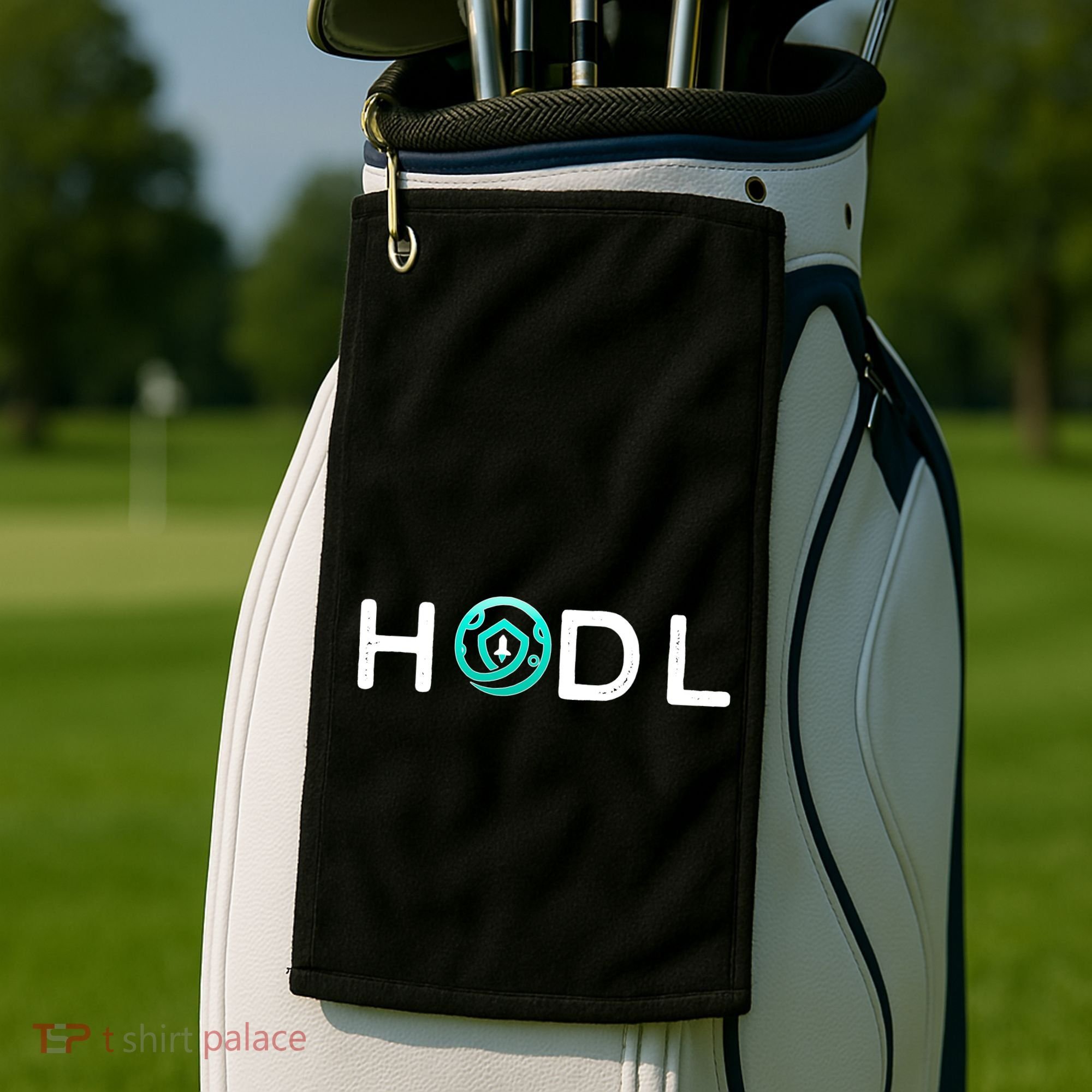 SafeMoon HODL Crypto Hold Currency Golf Towel