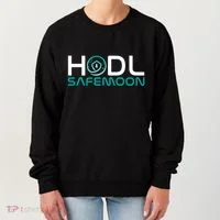 Safemoon HODL Cryptocurrency Logo Women's Sweatshirt thumb 0