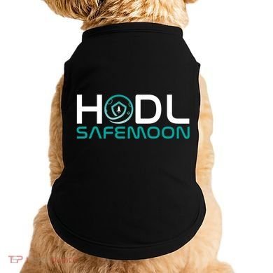 Safemoon HODL Cryptocurrency Logo Doggie Tank