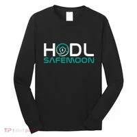 Safemoon HODL Cryptocurrency Logo Long Sleeve Shirt thumb 0