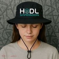 Safemoon HODL Cryptocurrency Logo Bucket Hat thumb 3