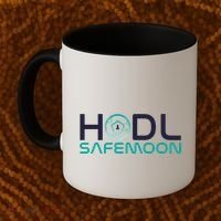 Safemoon HODL Cryptocurrency Logo Coffee Mug thumb 2
