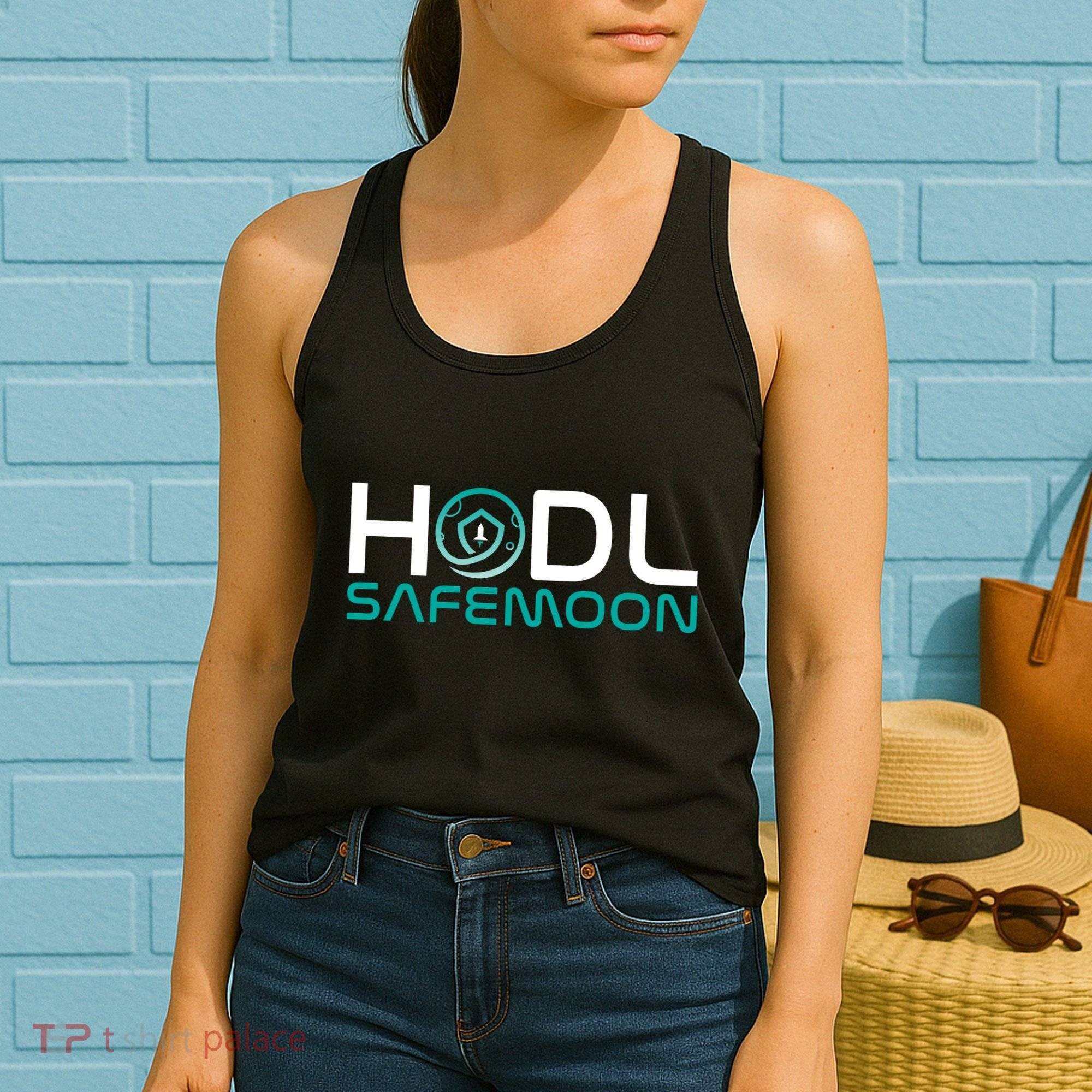 Safemoon HODL Cryptocurrency Logo Women's Tank Top
