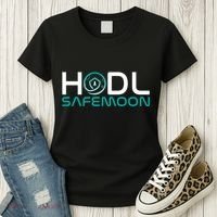 Safemoon HODL Cryptocurrency Logo Women's T-Shirt thumb 3