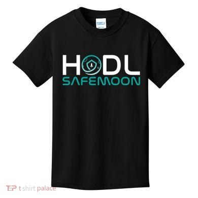 Safemoon HODL Cryptocurrency Logo Kids T-Shirt