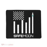 Safemoon To The Moon Crypto Blockchain Flag Mousepad thumb 0