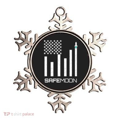 Safemoon To The Moon Crypto Blockchain Flag Ornament