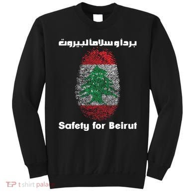 Safety For Beirut Support Lebanon Sweatshirt