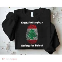 Safety For Beirut Support Lebanon Sweatshirt thumb 2