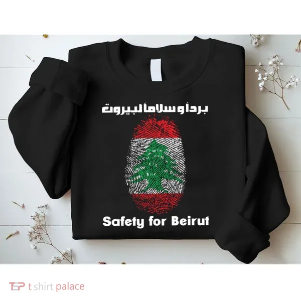 Safety For Beirut Support Lebanon Sweatshirt