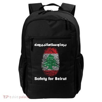 Safety For Beirut Support Lebanon Backpack
