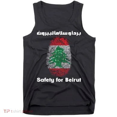 Safety For Beirut Support Lebanon Tank Top