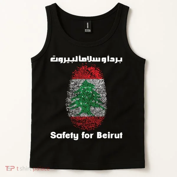 Safety For Beirut Support Lebanon Tank Top