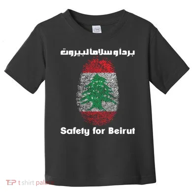 Safety For Beirut Support Lebanon Toddler T-Shirt