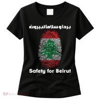 Safety For Beirut Support Lebanon Women's T-Shirt thumb 0