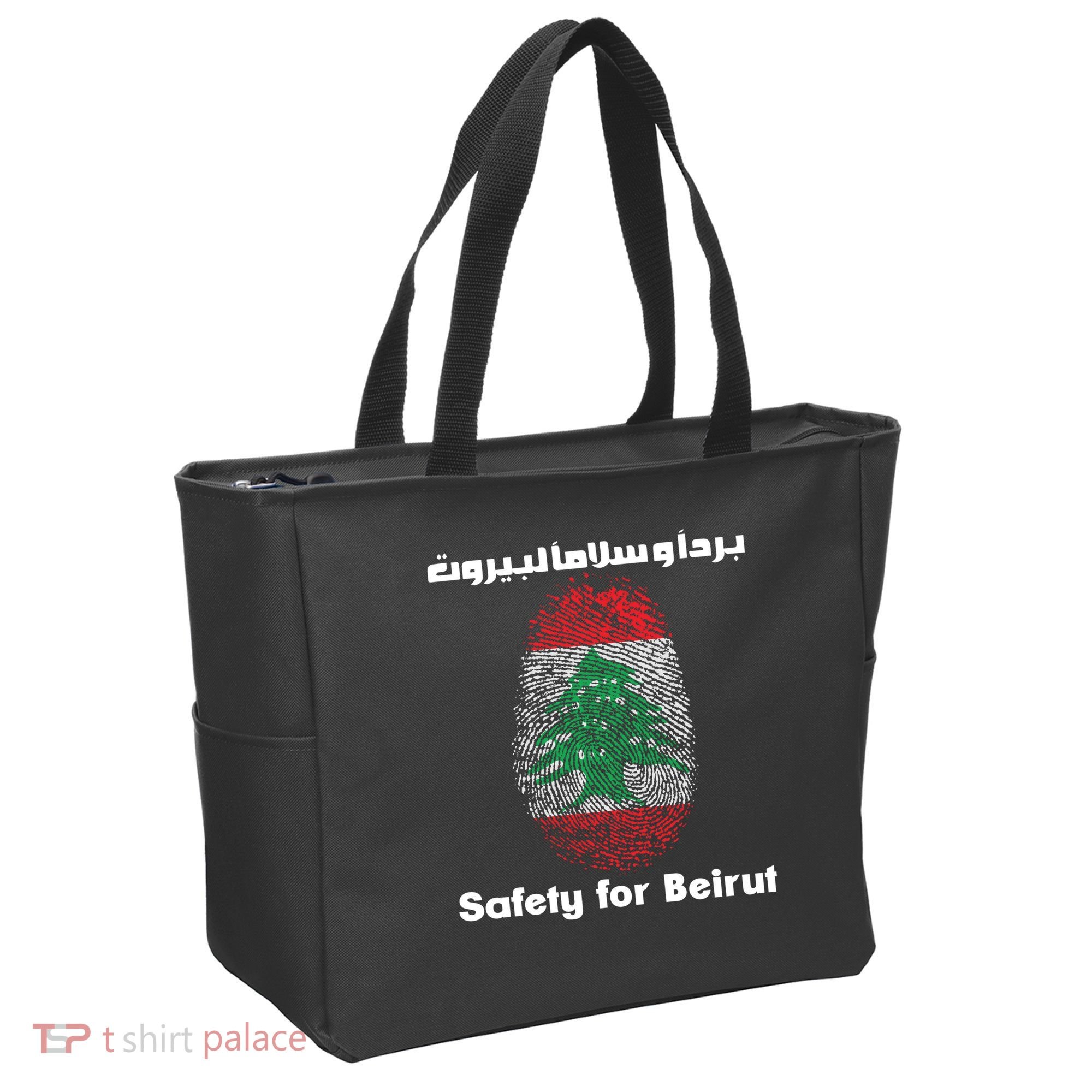 Safety For Beirut Support Lebanon Tote Bag