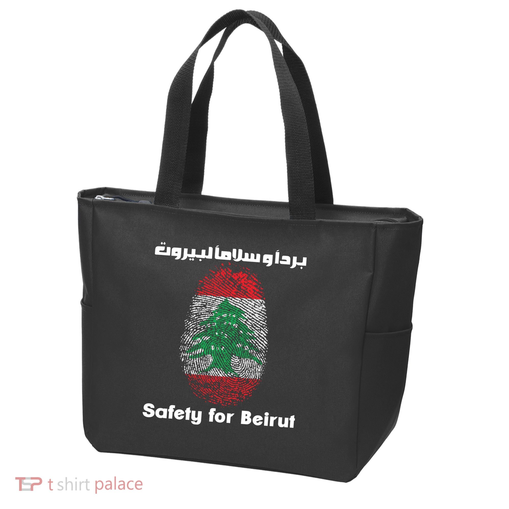 Safety For Beirut Support Lebanon Tote Bag