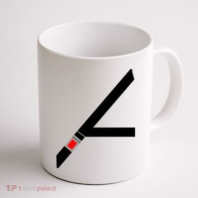 Safety Seat Belt Coffee Mug back