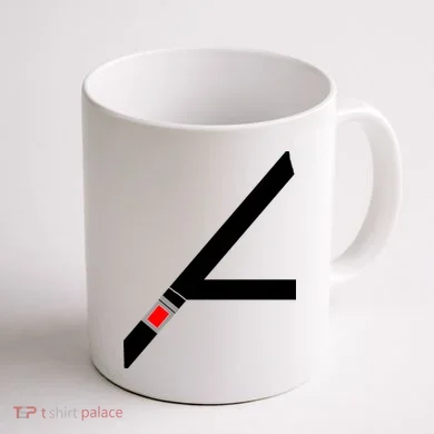 Safety Seat Belt Coffee Mug back