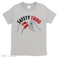 Safety Third Firecrackers Fourth of July T-Shirt thumb 0