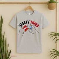 Safety Third Firecrackers Fourth of July T-Shirt thumb 2