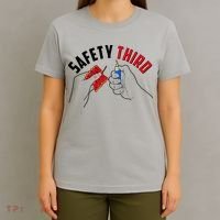Safety Third Firecrackers Fourth of July T-Shirt thumb 4