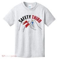 Safety Third Firecrackers Fourth of July Kids T-Shirt thumb 0