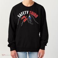 Safety Third Firecrackers Fourth of July Women's Sweatshirt thumb 0