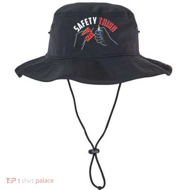 Safety Third Firecrackers Fourth of July Bucket Hat