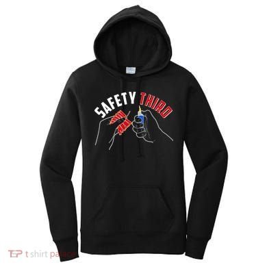 Safety Third Firecrackers Fourth of July Women's Hoodie
