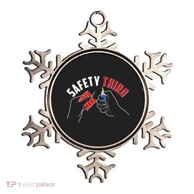 Safety Third Firecrackers Fourth of July Ornament