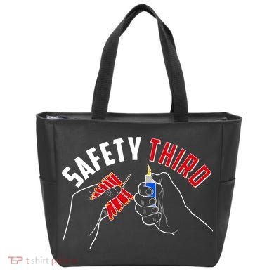 Safety Third Firecrackers Fourth of July Tote Bag