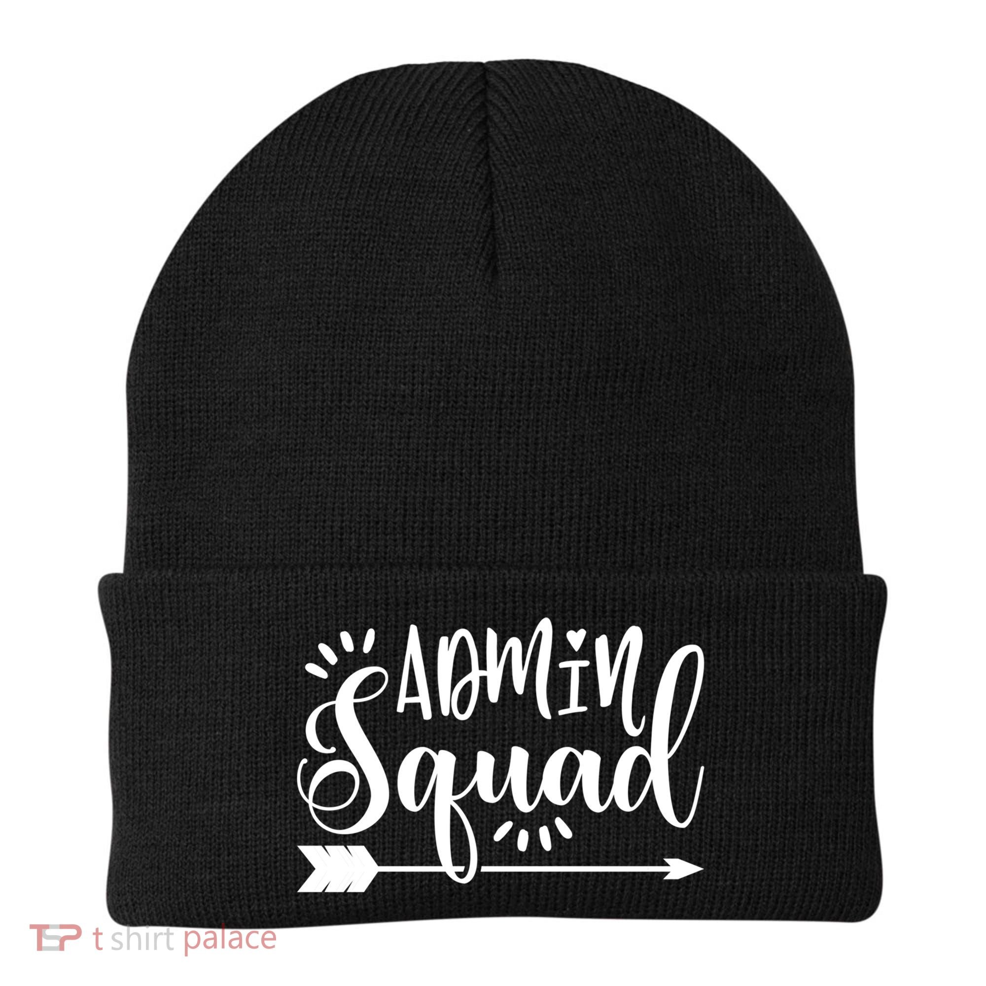 School Admin Gift Admin Squad Gift Beanie