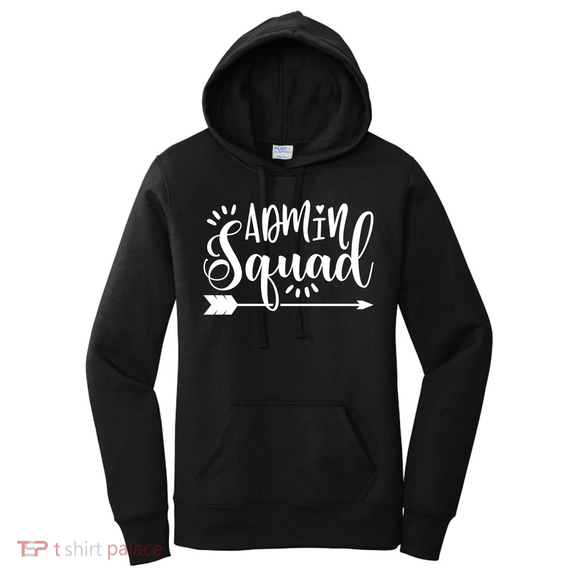 School Admin Gift Admin Squad Gift Women's Hoodie