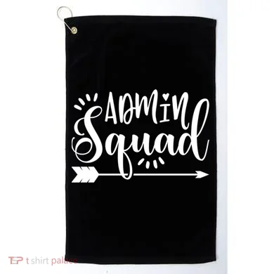 School Admin Gift Admin Squad Gift Golf Towel