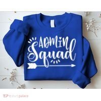 School Admin Gift Admin Squad Gift Sweatshirt thumb 2