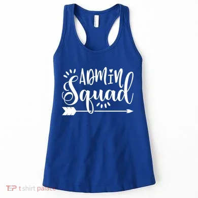 School Admin Gift Admin Squad Gift Women's Tank Top