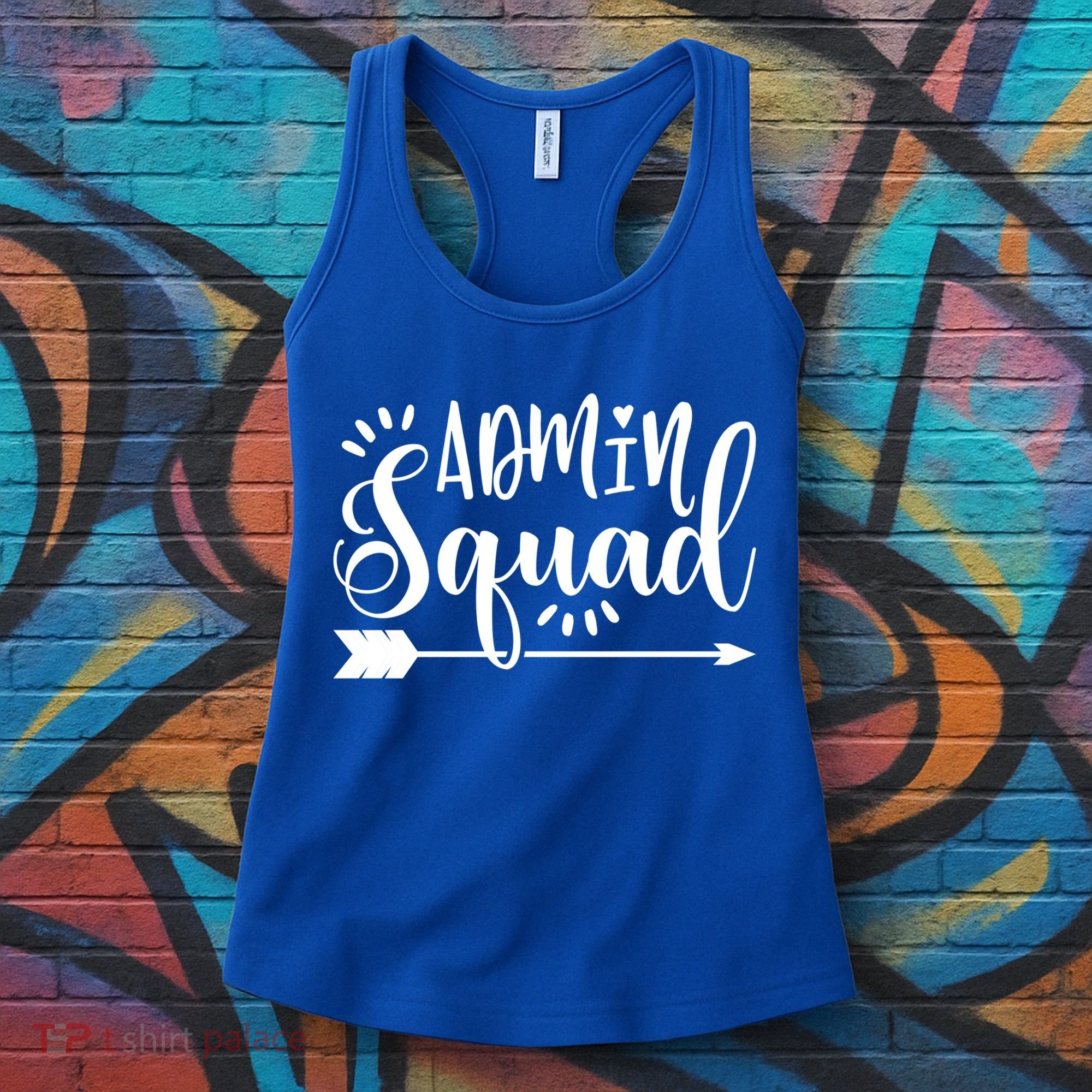 School Admin Gift Admin Squad Gift Women's Tank Top
