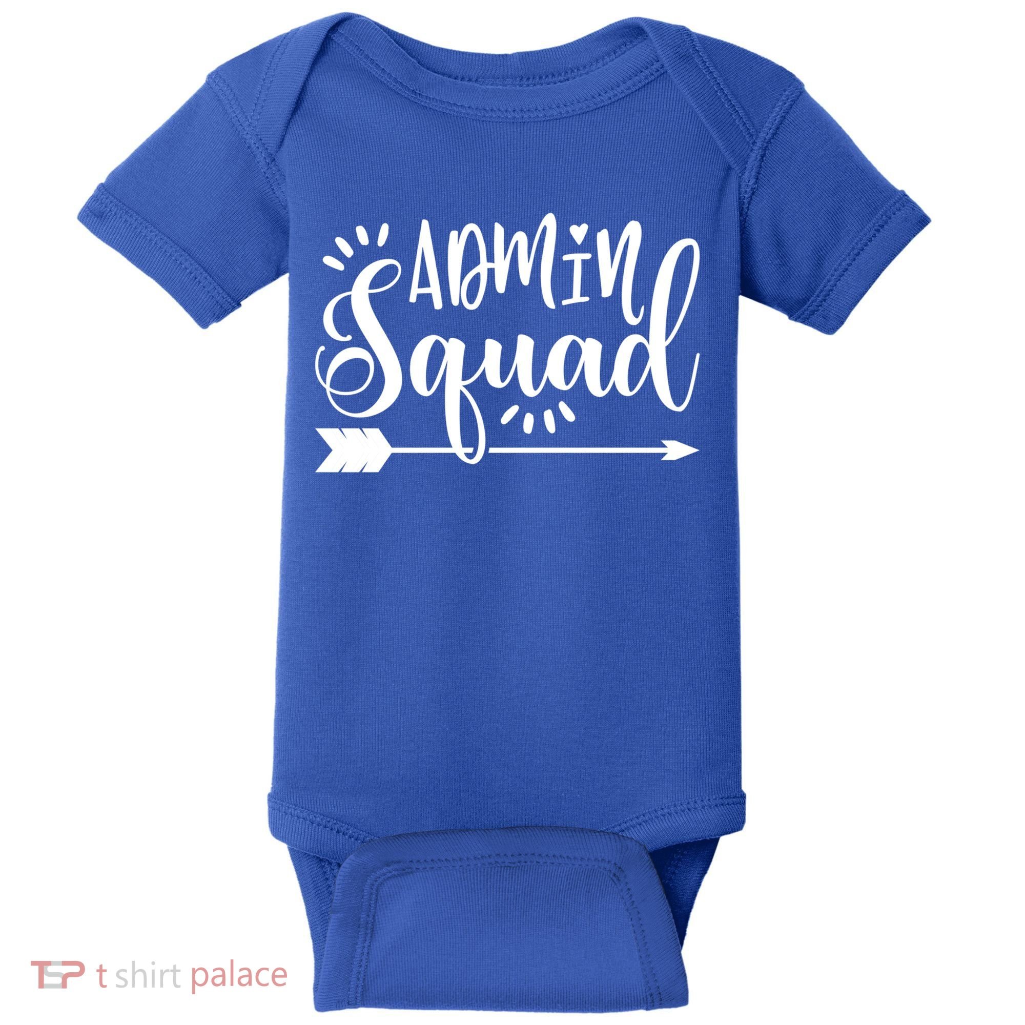 School Admin Gift Admin Squad Gift Baby Bodysuit