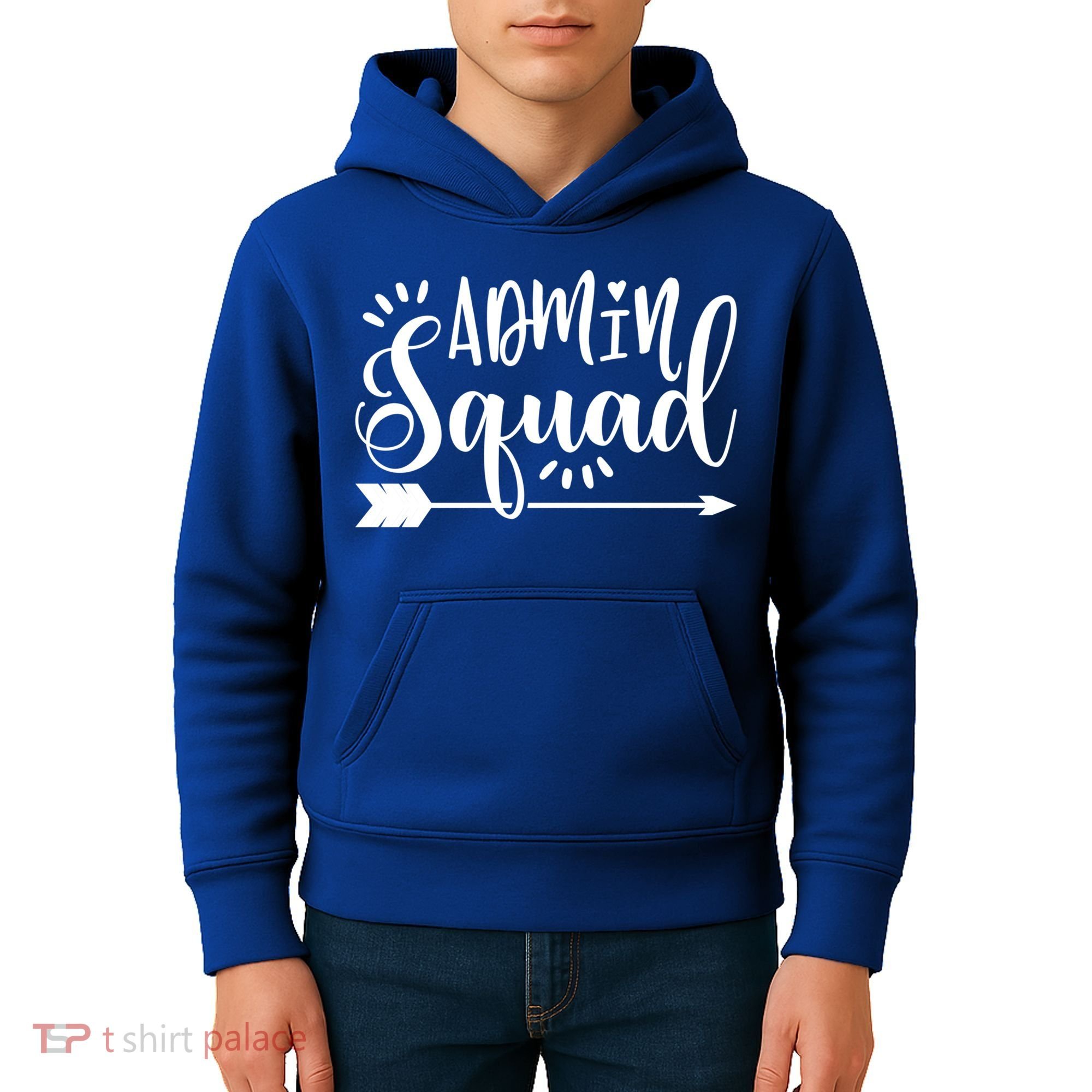 School Admin Gift Admin Squad Gift Kids Hoodie